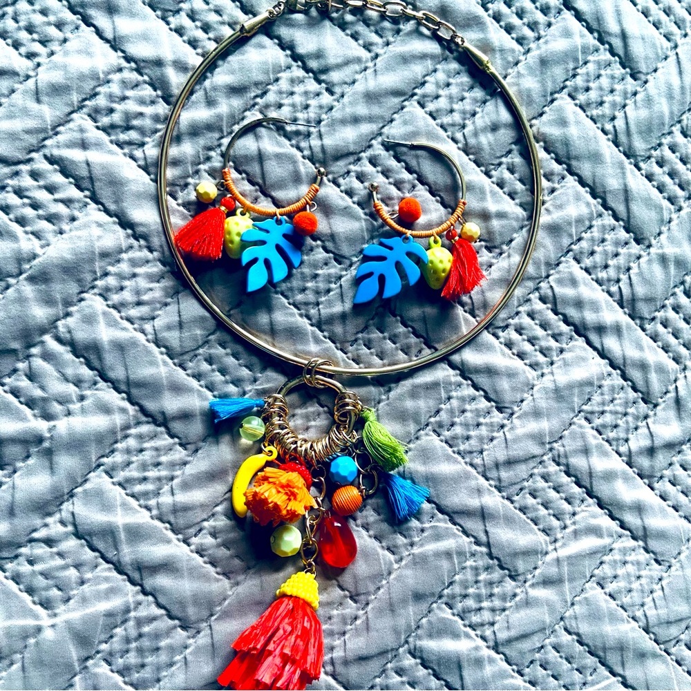 Fun Tropical Jewelry Set